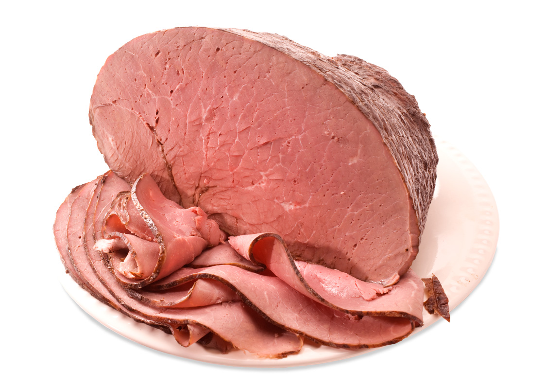 Delicious RC Provision Roast Beef Cap Off Sliced