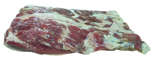 Raw navel pastrami